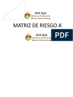 Matriz Riesgo AVA SPA