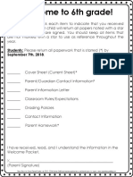 parent information packet pdf