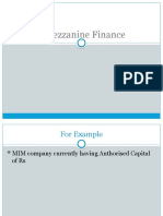 Mezzanine Finance