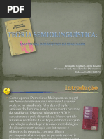 TEORIA SEMIOLINGUÍSTICA