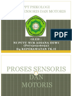 Psikologi Proses Sensoris Motoris