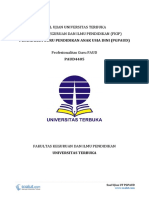 Download Soal Ujian UT PGPAUD PAUD4405 Profesionalitas Guru PAUD