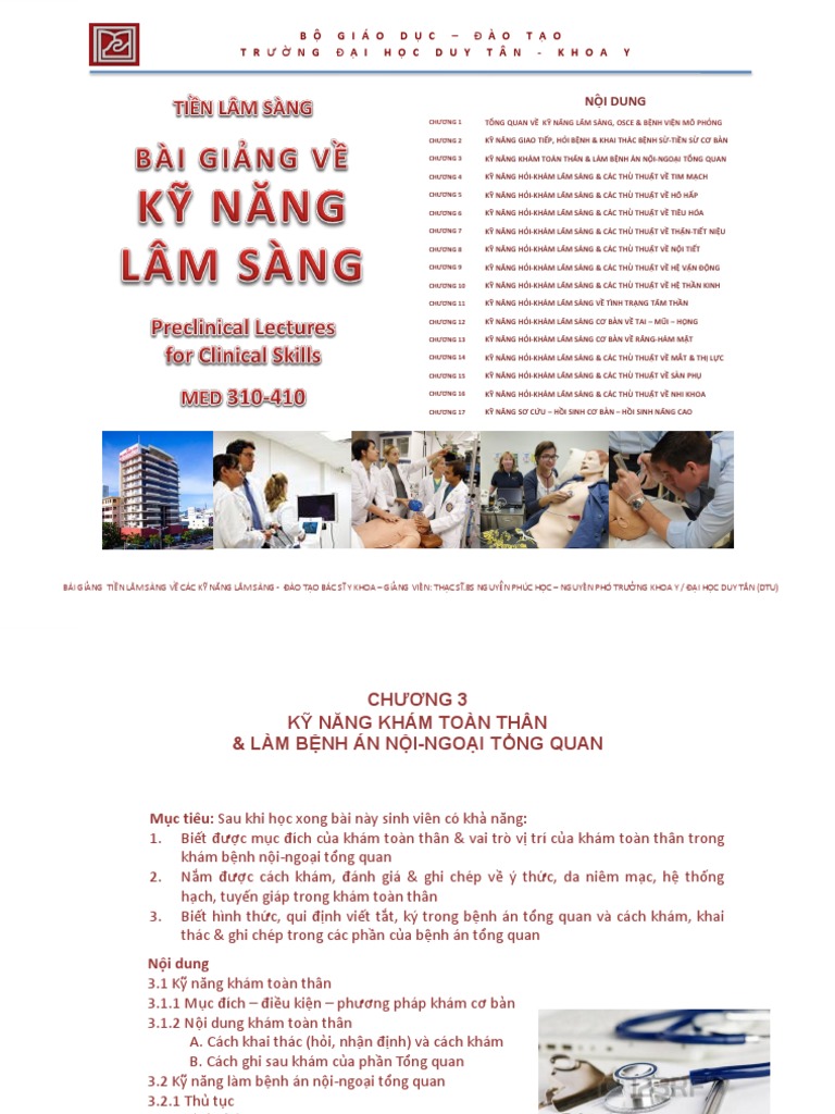 Clinical Skills in General Examination & Medical Records | PDF