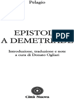 Epistola A Demetriade - Pelagio