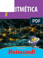 Formulario Aritmetica - Raimondi