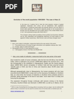 Evolution of the World Population 1950-2050 - The Case of Asia (1)