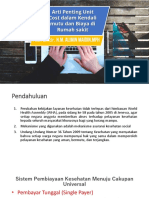 Arti Penting Unit Cost Dalam Kendali Mutu Dan Biaya Di Rumah Sakit PDF