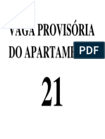 Vaga Provisória Do Apartamento 21