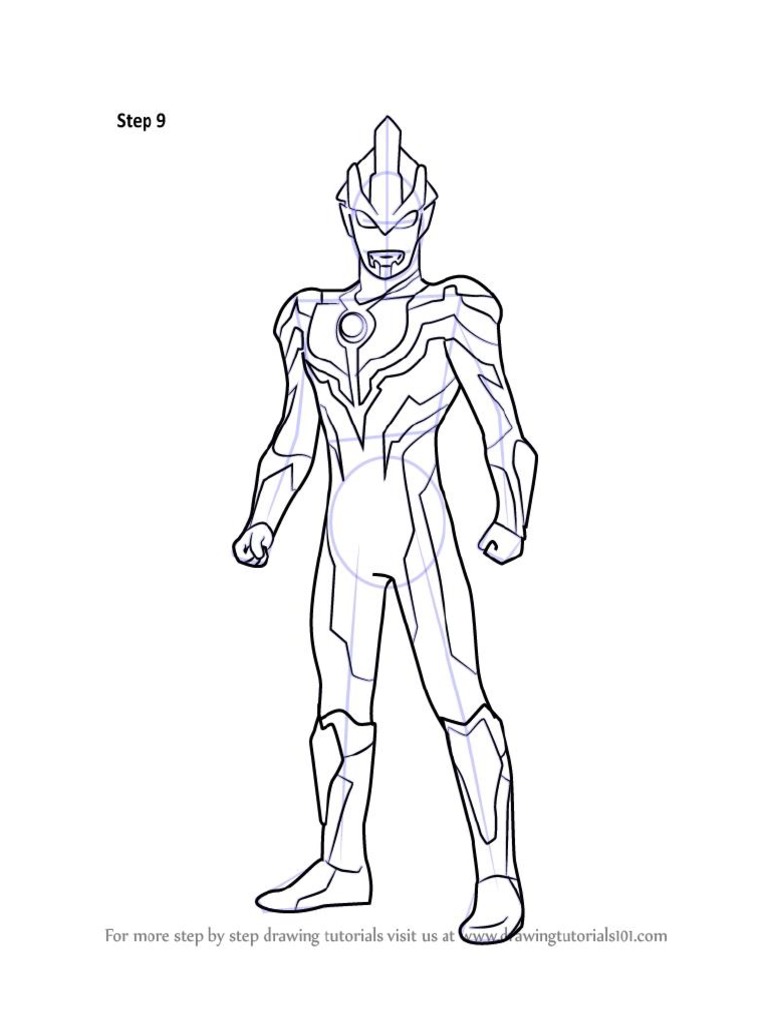Download Ultraman Ginga Coloring