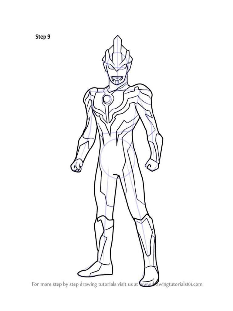 Ultraman Ginga Coloring   PDF