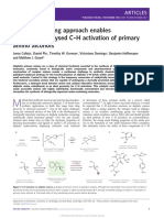 A Steric Tethering Approach Enables Palladium-catalysed