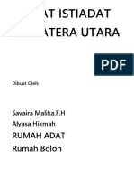 Kebudayaan Sumatera Utara