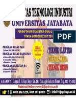 Brosur FTI Jayabaya PDF