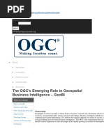 Geospatial Business Intelligence