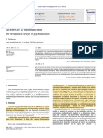 Les Effets de La Psychoéducation. The Therapeutical Benefits of Psychoeducation - Petitjean (2011)