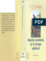 POUNDS, N - Historia Economica de La Europa Medieval (1974