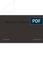 Elements of Interior Design: Dinudey Baidya Guide: Nilesh Missal