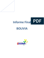 Informe Final Bolivia