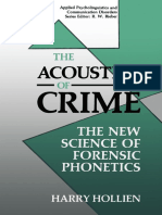 (Harry Hollien (Auth.) ) The Acoustics of Crime TH