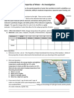 Iia - Properties of Water Student