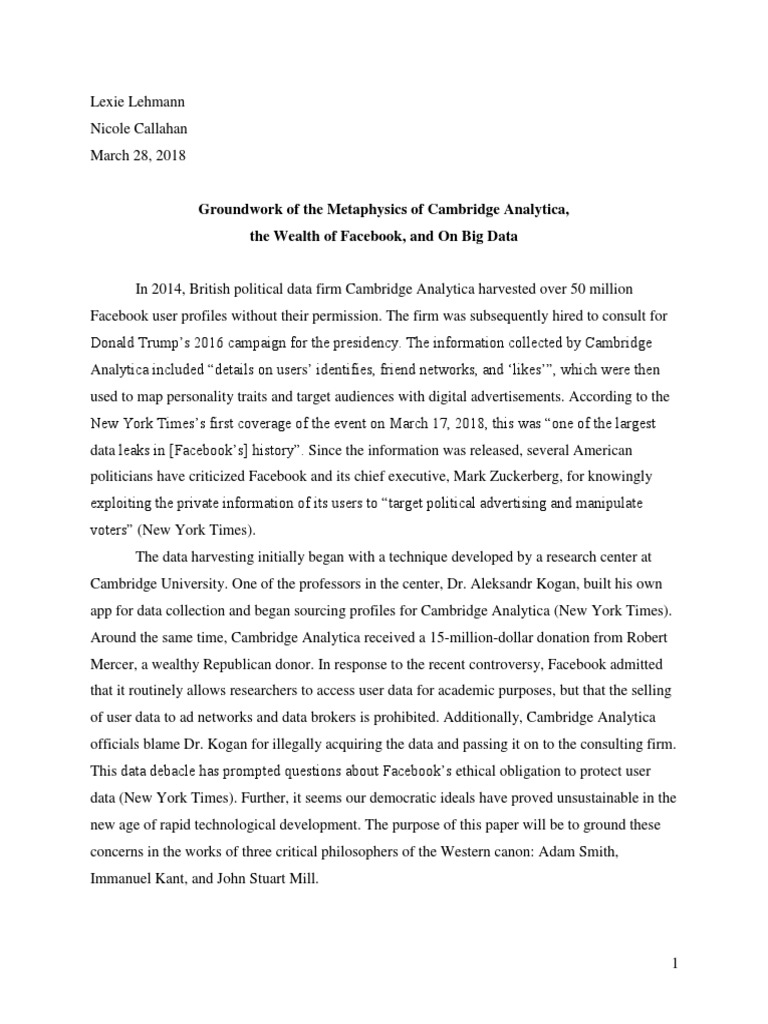 Kant vs mill examples image