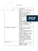 BTM Spec Sheet