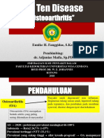 Rekomendasi Osteoarthritis 2014