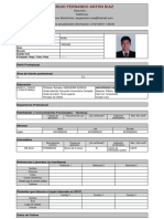 Perfil Sergio Fernando Antón Díaz Ingeniería Química