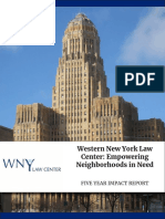 Western New York Law Center Funder's Report