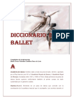 Diccionario de Ballet (Fragmento)