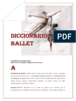Diccionario de Ballet  (fragmento)