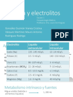 Agua y Electrolitos