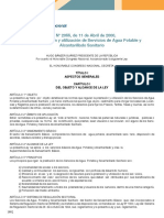 Ley 2066 Agua Bolivia PDF
