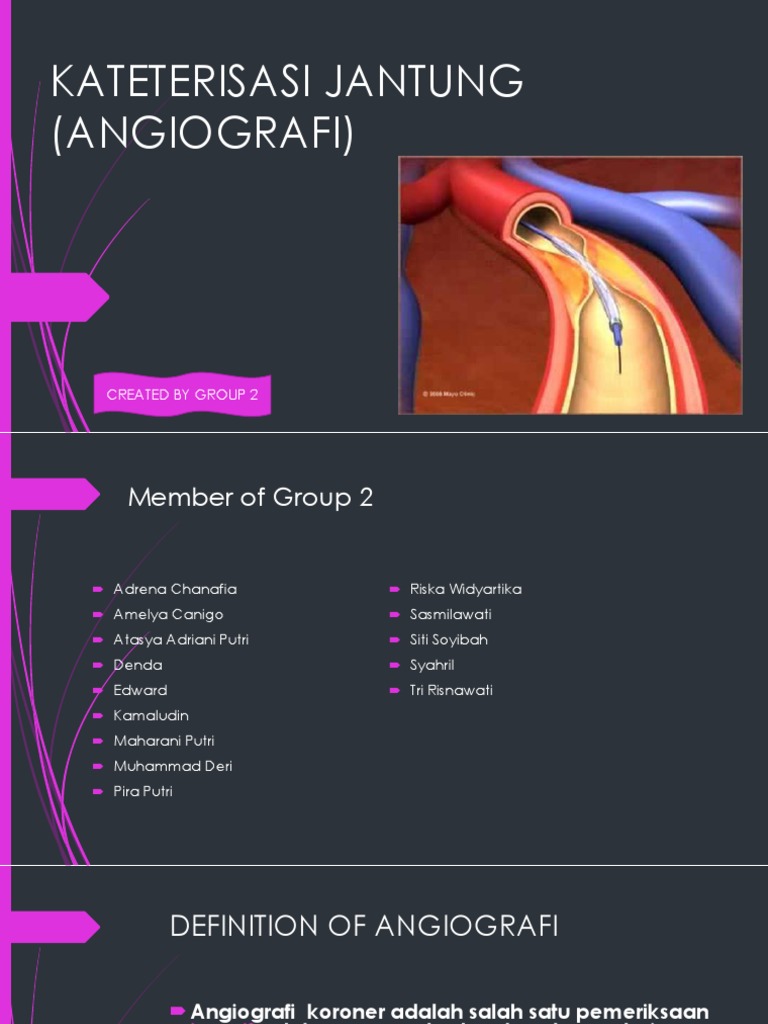Kateterisasi Jantung Angiografi Pdf Pdf