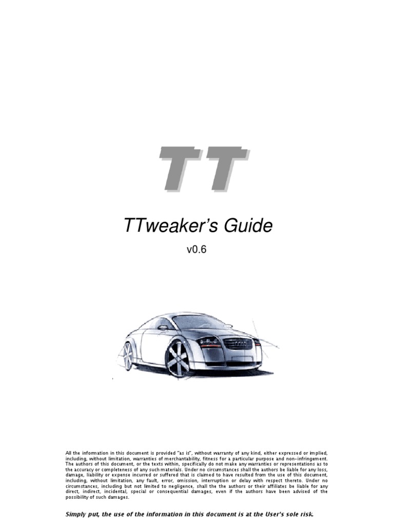 TTweakers Guide | PDF | Turbocharger | Throttle