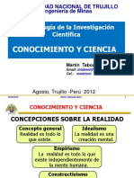 Conocimiento y Ciencia MINAS 2012