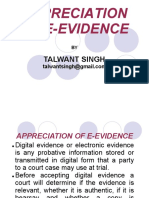 Appreciation of e-evidence - Shri Talwant Singh.pdf