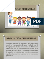 Adecuación Curricular