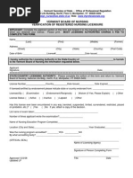 Nurse Form 3: Licensure Verification | PDF | National Council Licensure ...
