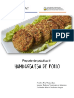 Hamburguesas de Pollo