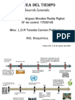 Linea Del Tiempo Desarrollo Sustentable