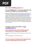Download Team Building Games by Niddhish Puuzhakkal SN38762923 doc pdf