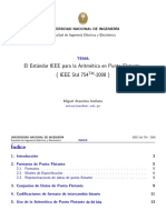 PD - 000 - El Estandar IEEE para La Aritmetica en Punto Flotante