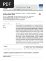 Greedy or Needy? Land Use and Climate Impacts of Food in 2050 Under Different Livestock Futures