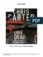 Bücher Kostenlose One Dead (PDF - EPub - Mobi) Durch Chris Carter & Sybille Uplegger