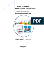 Penuntun Praktikum Dasar Kerja Di Lab