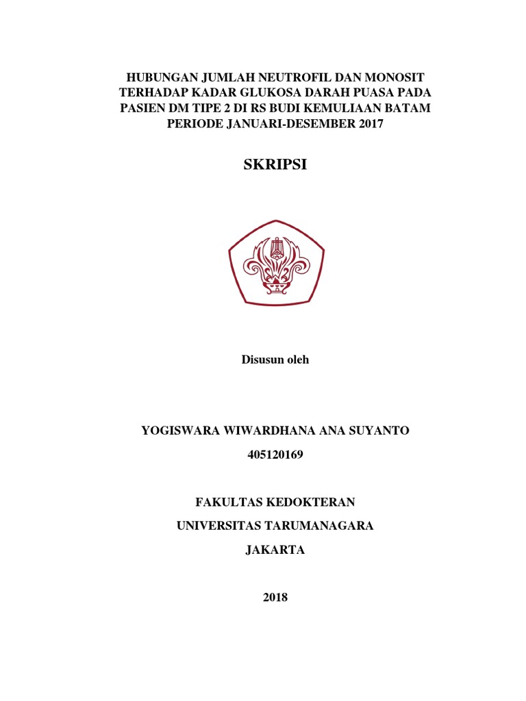 1 Cover Dan Judul Proposal Skripsi