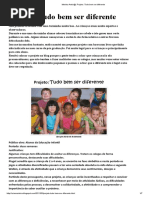 Menina Arteir@_ Projeto_ Tudo Bem Ser Diferente