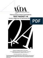 Docshare - Tips - Asda Nbde Test Packet I N PDF