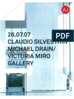 Claudio Silvestrin - Victoria Miro Gallery - Aj